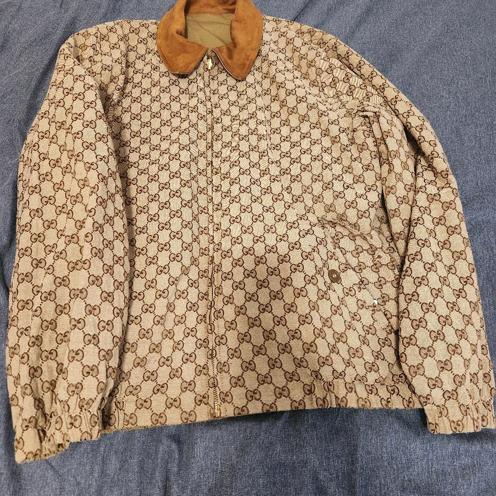 Gucci reversible jacket ..classic